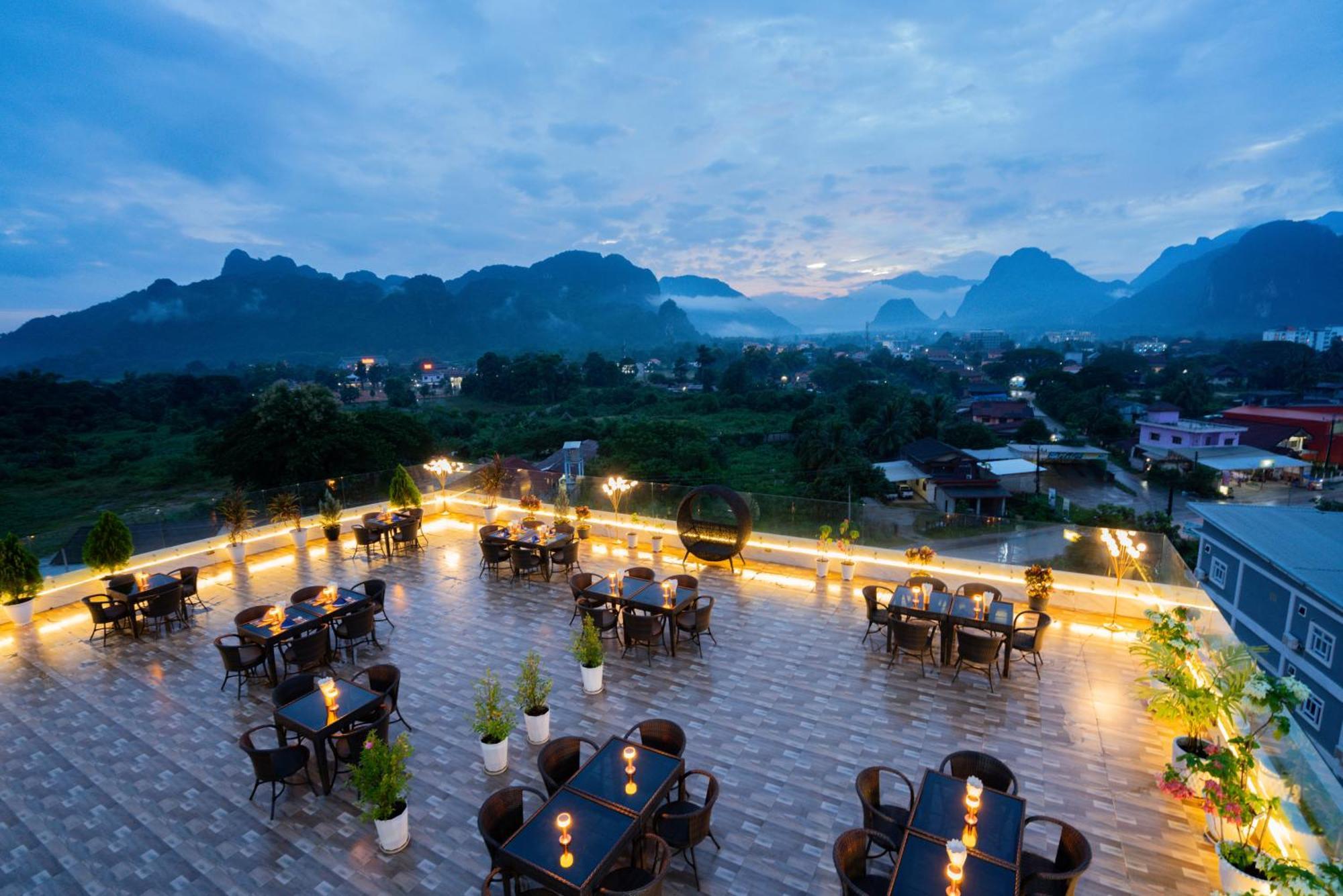 S Vangvieng Boutique Hotel Vang Vieng Exteriör bild