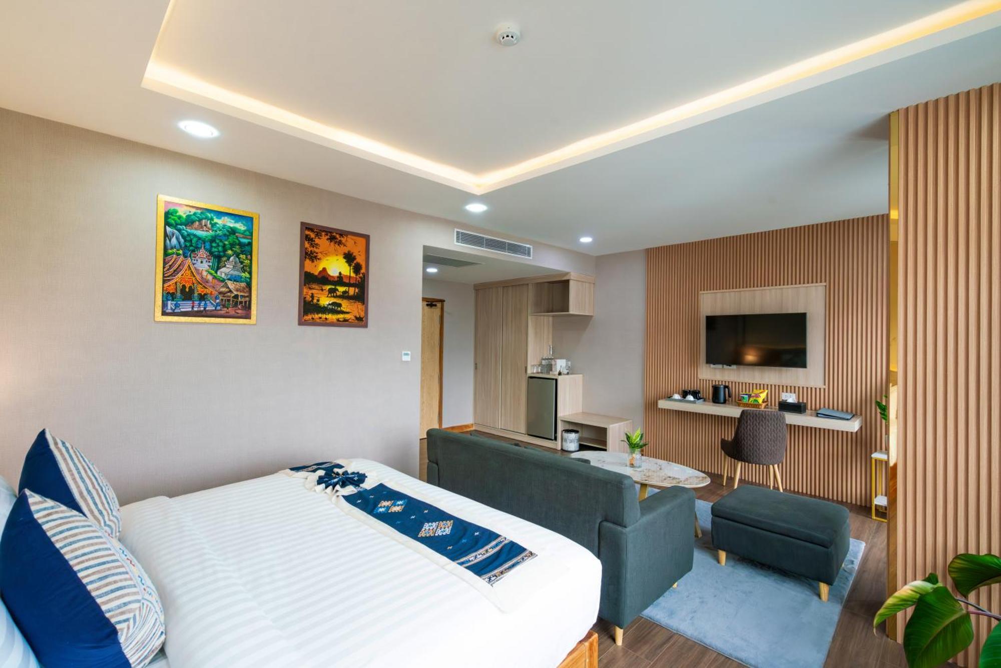 S Vangvieng Boutique Hotel Vang Vieng Exteriör bild